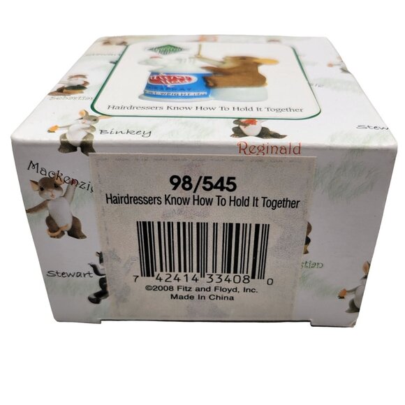 Charming Tails Ornament Hairdressers Know How To Hold It Together 98/545 - Picture 8 of 9